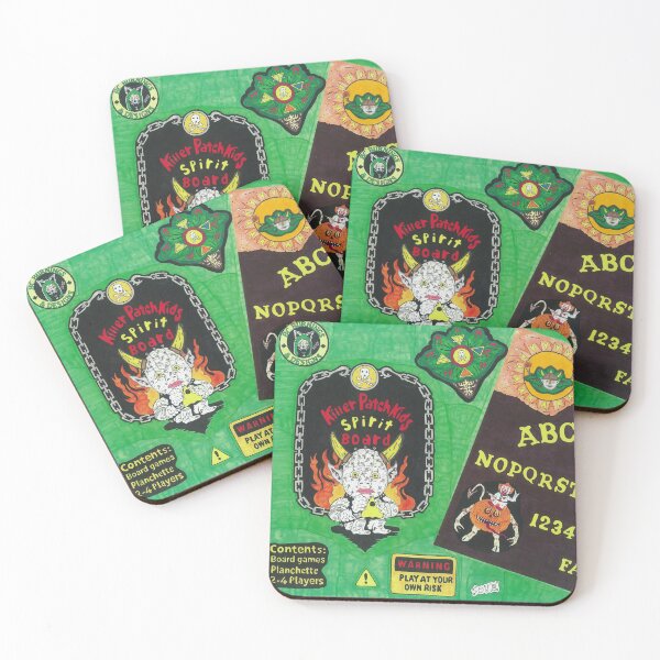 Item preview, KILLER PATCH KIDS SPIRIT BOARD box cover , designed and sold by BCBurnings.