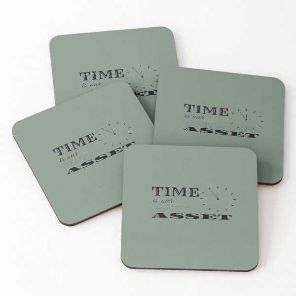 Item preview, Time is our greatest asset designed and sold by VibingtoNature.