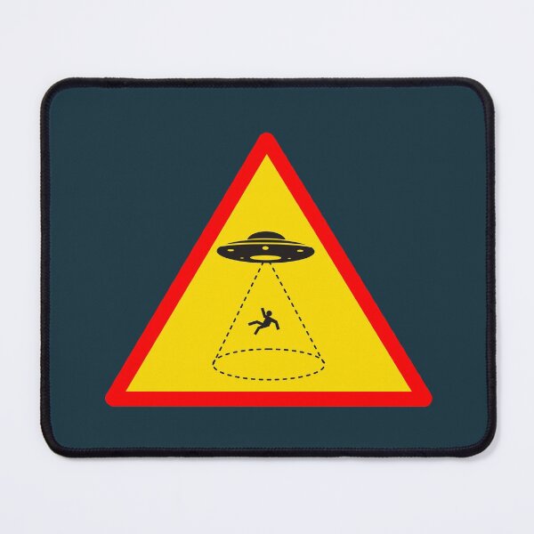 Item preview, Warning - Alien Spacecraft Ahead designed and sold by TeeRock.
