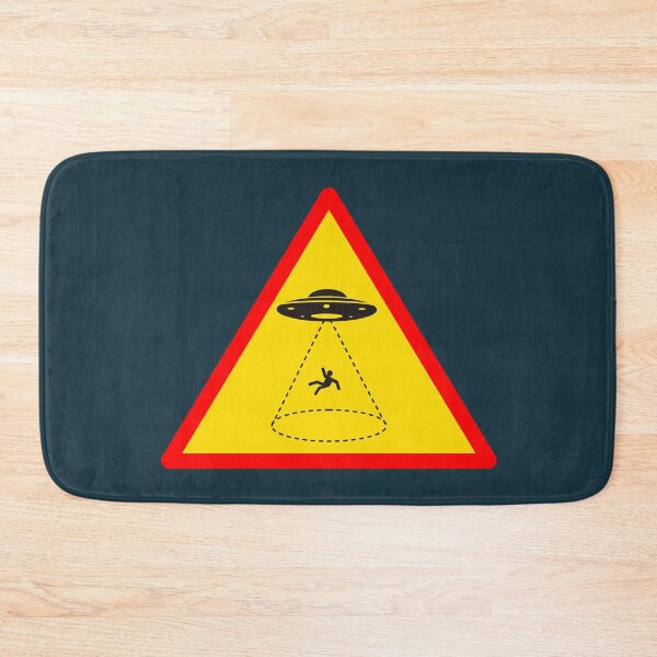 Item preview, Warning - Alien Spacecraft Ahead designed and sold by TeeRock.