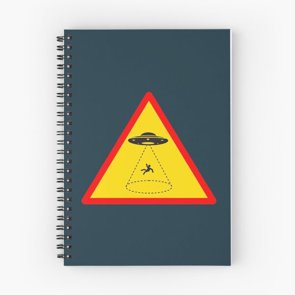 Item preview, Warning - Alien Spacecraft Ahead designed and sold by TeeRock.