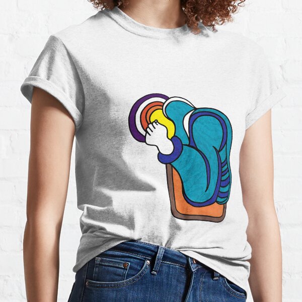 'Contemplation' inspired by 'Old Man in Sorrow' by Van Gogh Classic T-Shirt