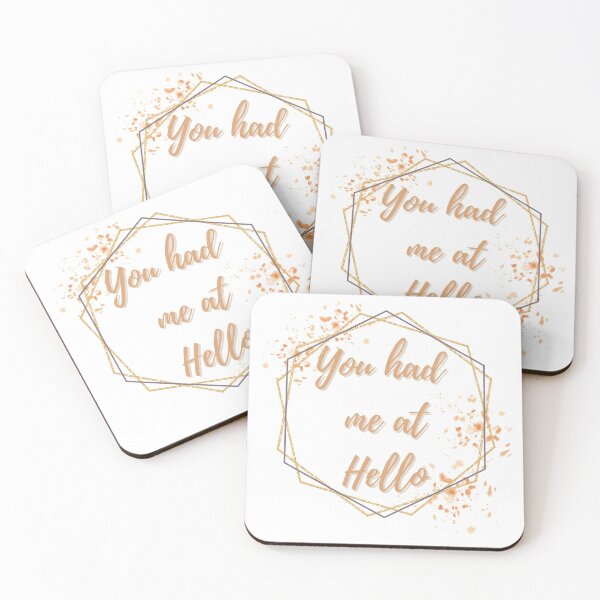 Item preview, You had me at Hello Love Quote designed and sold by designlee.