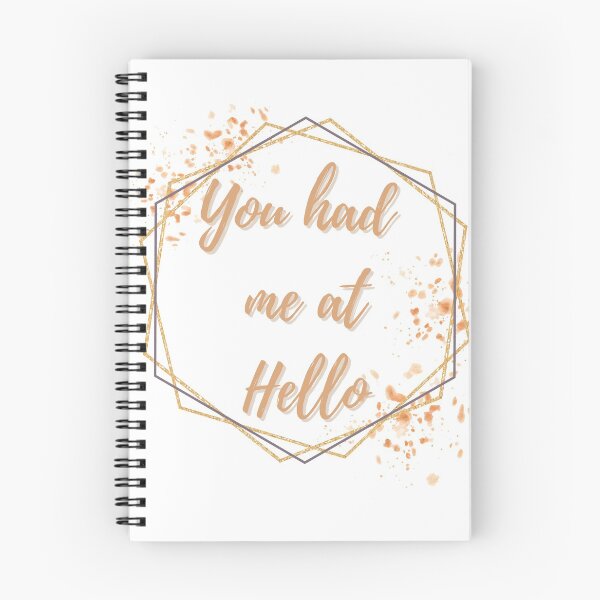 Item preview, You had me at Hello Love Quote designed and sold by designlee.