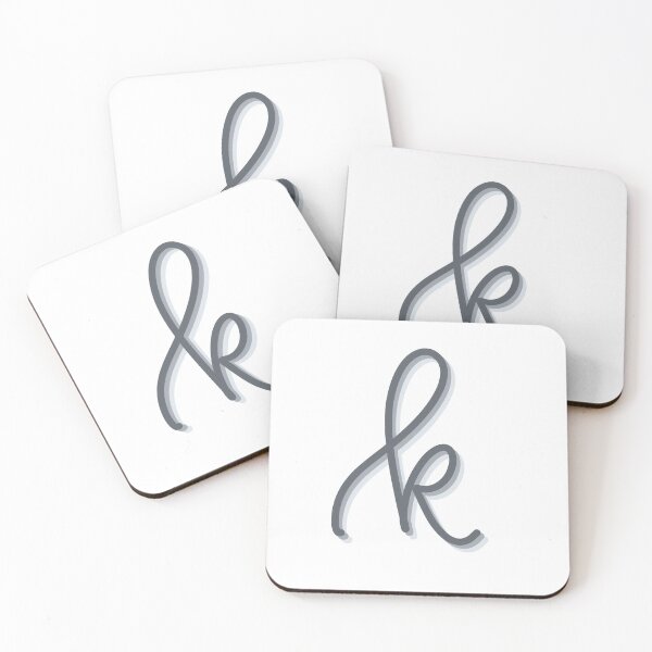 Item preview, K designed and sold by Cliché Calligraphy.