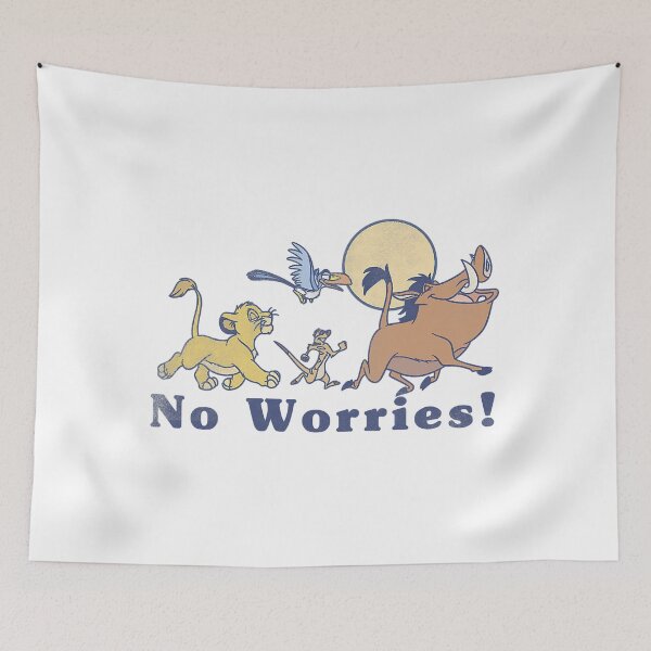 Item preview, No Worries ,Vintage Group, Animal, Movies designed and sold by BinHuang.