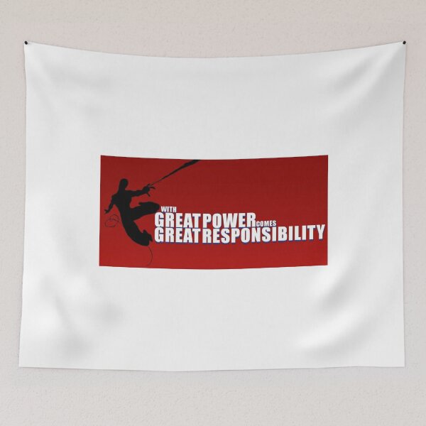 Item preview, Great Power Great Responsibility Spideman Web Shooting designed and sold by RolandKenneth.