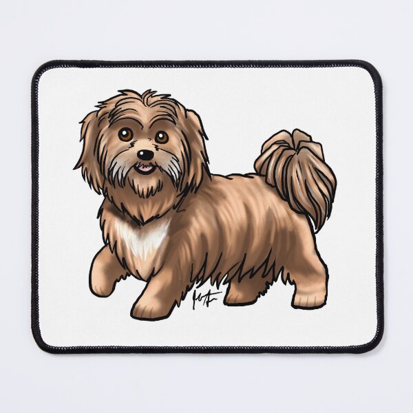 Item preview, Dog - Shih Tzu - Liver designed and sold by Jennifer Stolzer.