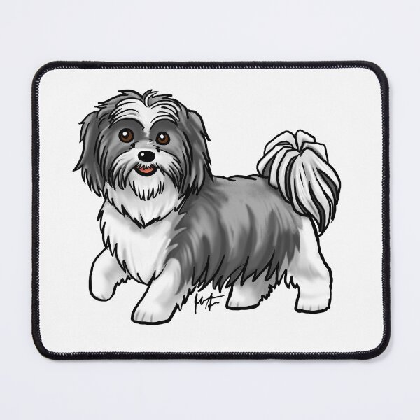 Item preview, Dog - Shih Tzu - Silver designed and sold by Jennifer Stolzer.