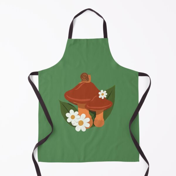 Item preview, Daisy Snail on a Mushroom - Green designed and sold by doodlebelleart.