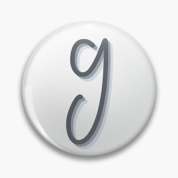 Item preview, G designed and sold by Cliché Calligraphy.