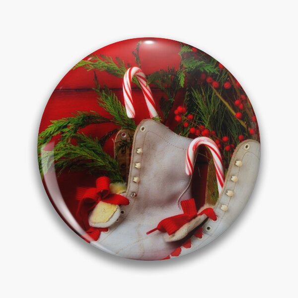 Item preview, Vintage Womens Ice Skates And Candy Canes designed and sold by Garry Gay.