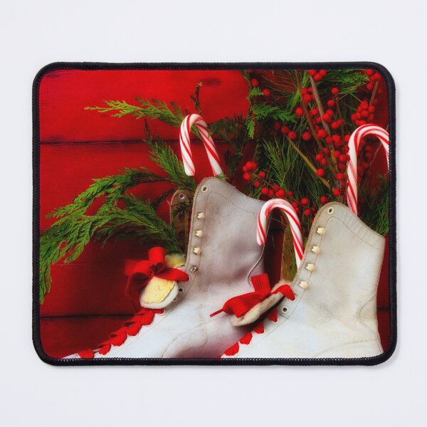 Item preview, Vintage Womens Ice Skates And Candy Canes designed and sold by Garry Gay.