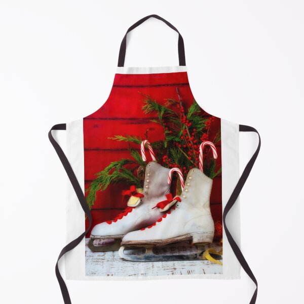 Item preview, Vintage Womens Ice Skates And Candy Canes designed and sold by Garry Gay.