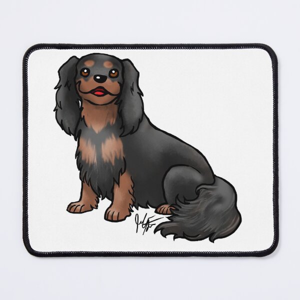 Artikelvorschau, Hund - Cavalier King Charles Spaniel - Schwarz und Tan entworfen und verkauft von Jennifer Stolzer.