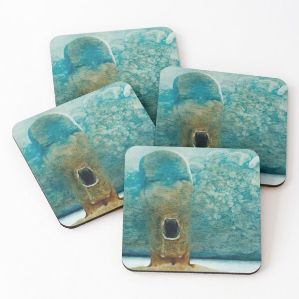 Item preview, Untitled (Sand Face) by Zdzislaw Beksinski designed and sold by ReimagineStore.