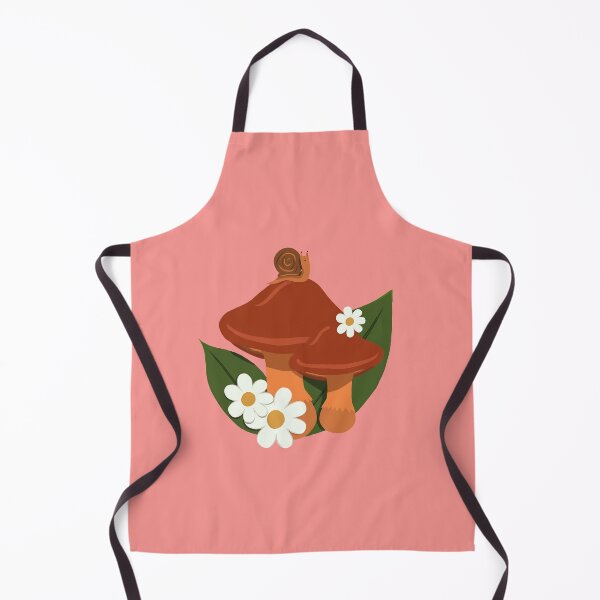Item preview, Daisy Snail on a Mushroom - Pink designed and sold by doodlebelleart.