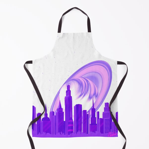 Item preview, Purple city in the galaxy designed and sold by EGCreativeArt.