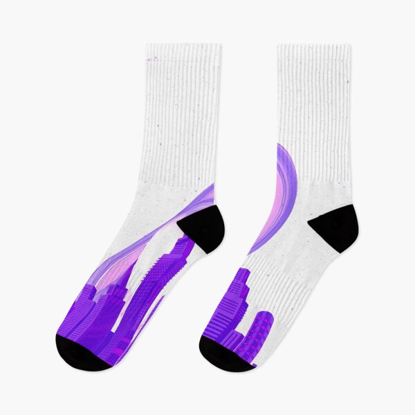 Item preview, Purple city in the galaxy  designed and sold by EGCreativeArt.