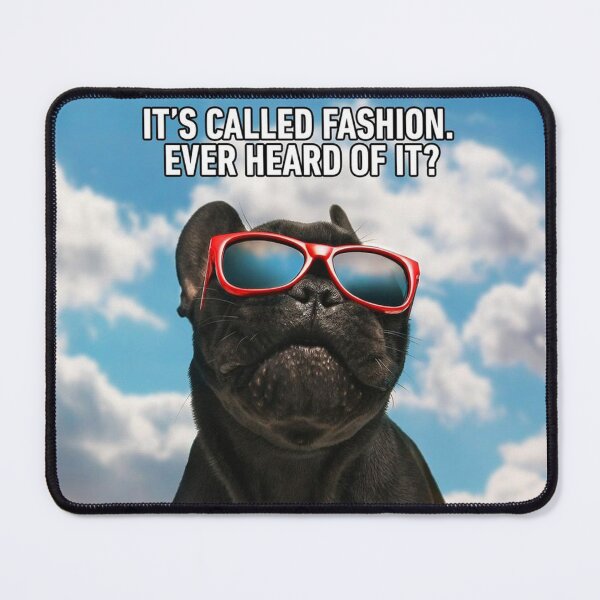 Item preview, It's called fashion funny dog designed and sold by Wild-potato.