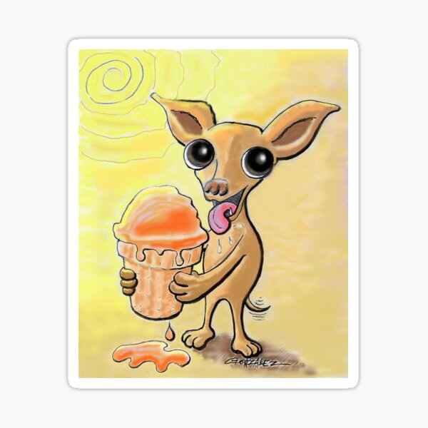 My son's dog, Olaf. Sticker