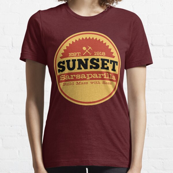 Vintage Sunset Sarsaparilla Logo  Essential T-Shirt