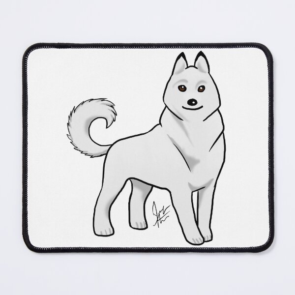 Item preview, Dog - Siberian Husky - White designed and sold by Jennifer Stolzer.