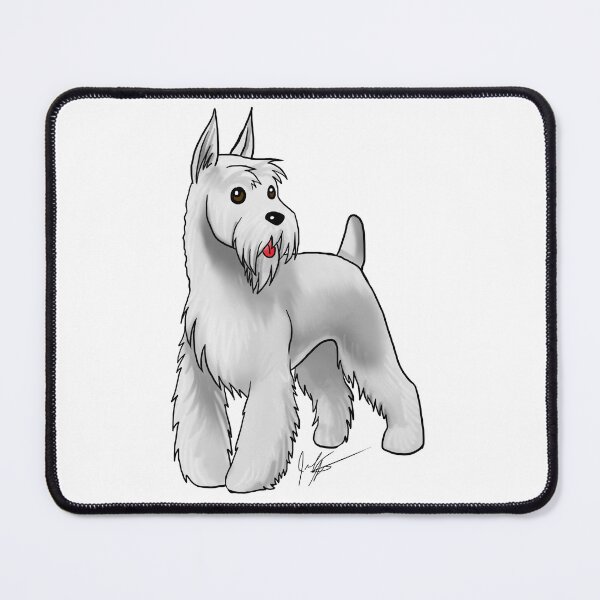 Item preview, Dog - Schnauzer - White designed and sold by Jennifer Stolzer.