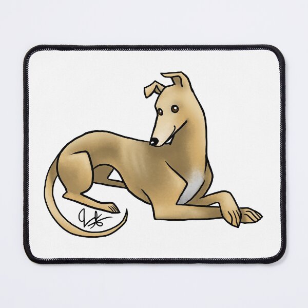 Item preview, Dog - Greyhound - Fawn designed and sold by Jennifer Stolzer.