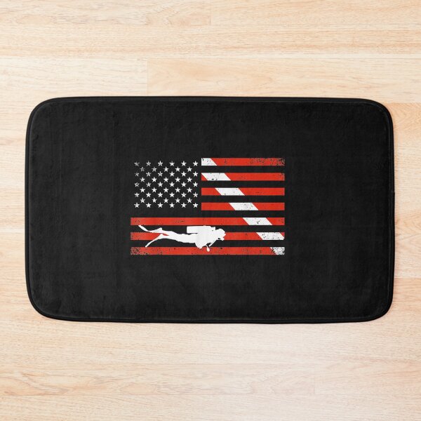 Item preview, Diver Down Dive Flag Scuba Diving American Flag designed and sold by AdrienDierckx.