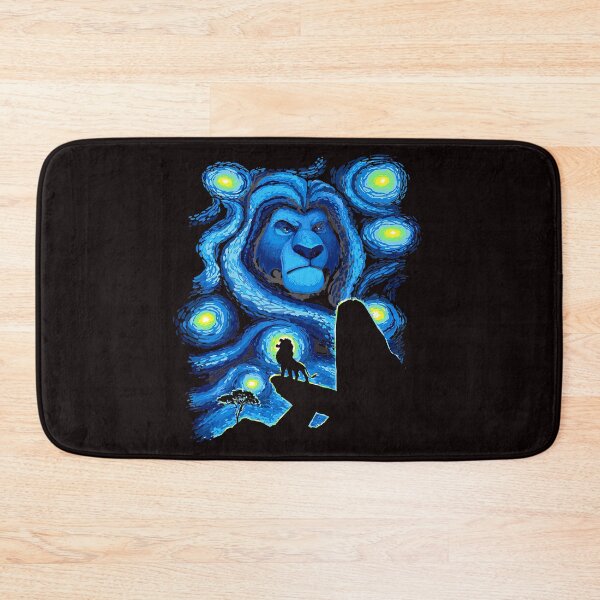 Item preview, Mufasa Starry Night Pride Rock , Animal, Movies designed and sold by BinHuang.