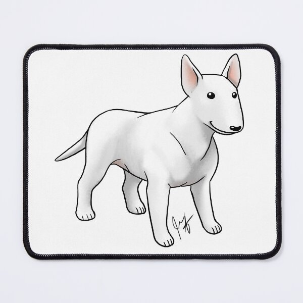Item preview, Dog - Bull Terrier - White designed and sold by Jennifer Stolzer.