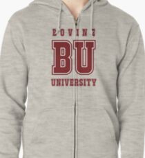 Bovine University - The Simpsons Zipped Hoodie