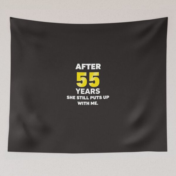 Item preview, After 55 Years She Still Puts Up With Me. designed and sold by AlwaysAwesome.