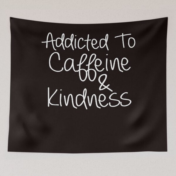 Item preview, Addicted to Coffee and Kindness T-shirt designed and sold by Lindaeaver.