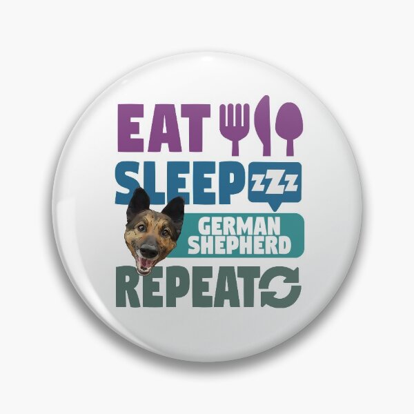 Item preview, Eat Sleep German Shepherd Repeat Dog Lover designed and sold by SunnyStreet.