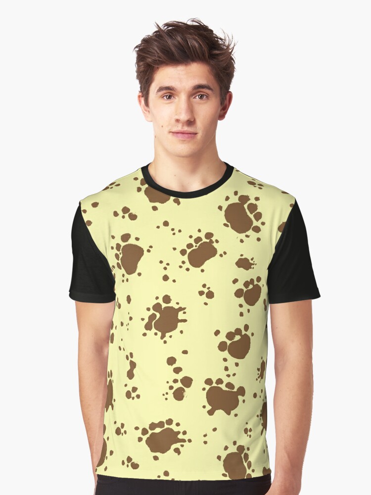 shirts with paw prints