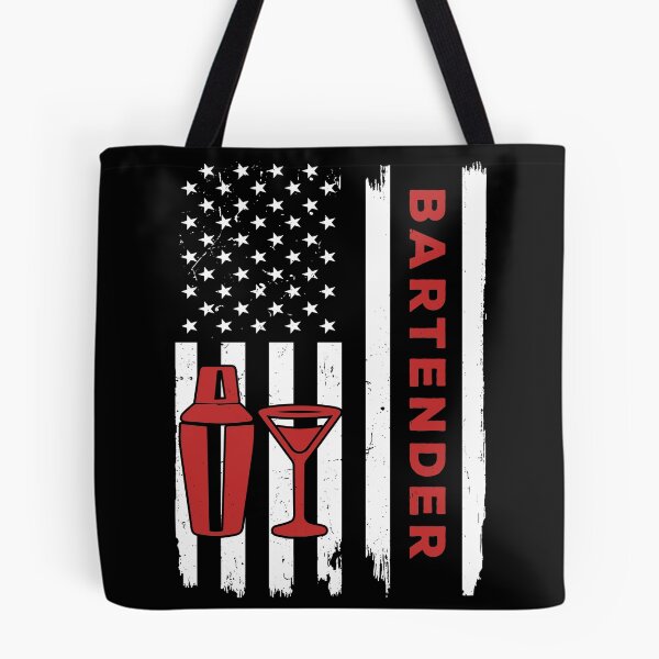 Item preview, Bartender USA Flag Red designed and sold by SweetPea49.