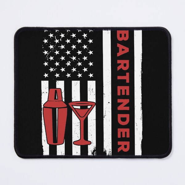 Item preview, Bartender USA Flag Red designed and sold by SweetPea49.