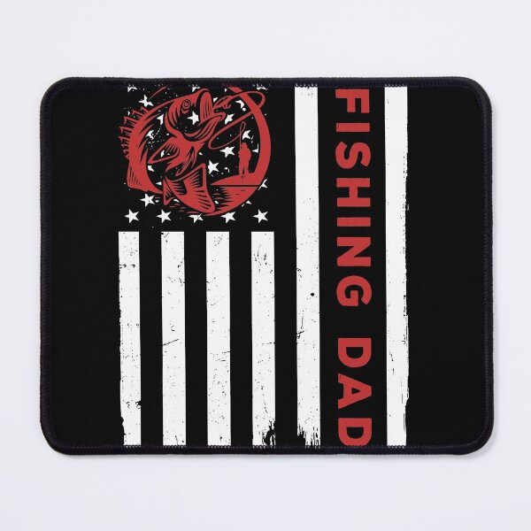 Item preview, Fishing USA Flag Red designed and sold by SweetPea49.
