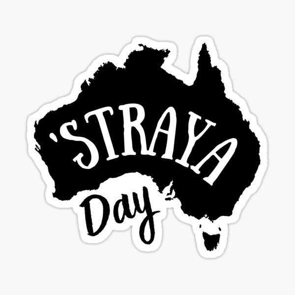Aperçu de l'œuvre jour Straya | Australien | Jour de l'Australie créée et vendue par Presto Prints Design.