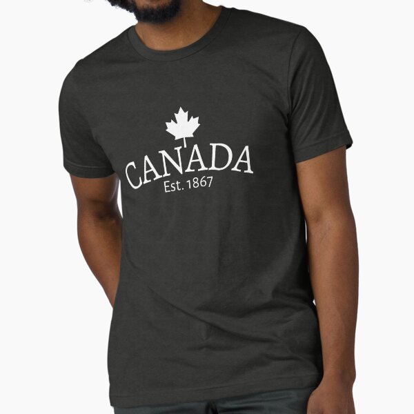 Item preview, Whtie Canada Est. 1867 with small Maple Leaf - Canada designed and sold by No.1 Canada Designs.