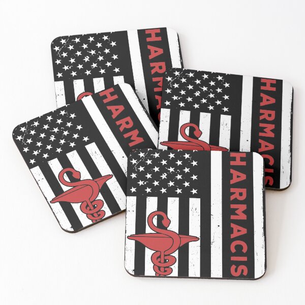 Item preview, Pharmacist USA Flag Red designed and sold by SweetPea49.