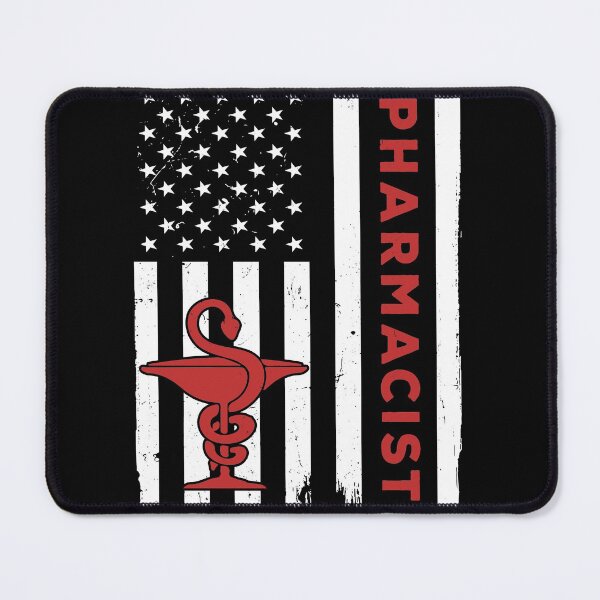 Item preview, Pharmacist USA Flag Red designed and sold by SweetPea49.