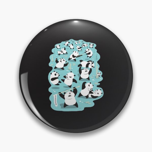 Item preview, PANDAMONIUM Sticker designed and sold by WaldemarParsch.
