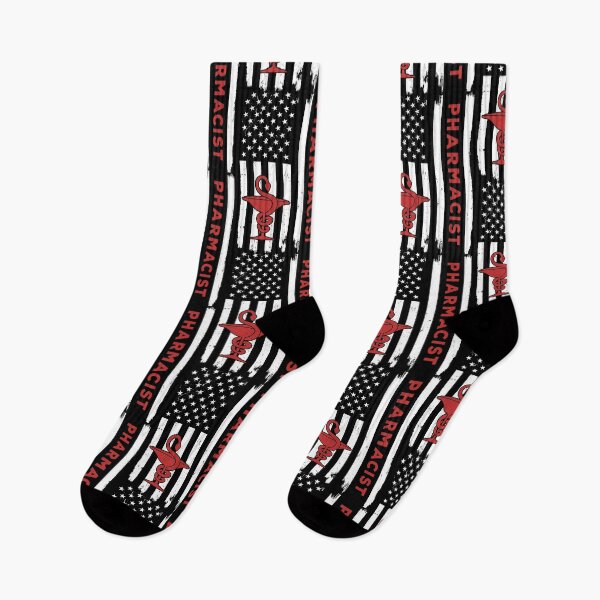 Item preview, Pharmacist USA Flag Red designed and sold by SweetPea49.
