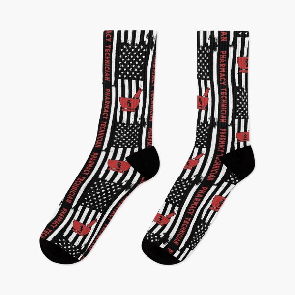 Item preview, Pharmacy technician USA Flag Red designed and sold by SweetPea49.