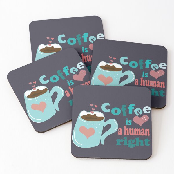 Item preview, coffee is a human right designed and sold by olafekry.