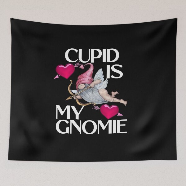 Item preview, Cupid Is My Gnomie - Cupid Gnome designed and sold by Wheeler-Styl3.