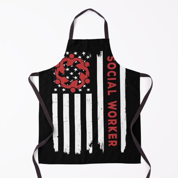 Item preview, Social Worker USA Flag Red designed and sold by SweetPea49.